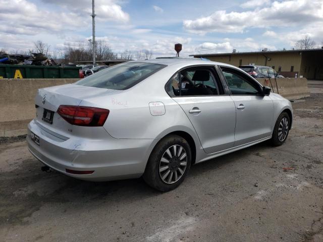 3VW267AJ9GM306402 - 2016 VOLKSWAGEN JETTA S SILVER photo 3