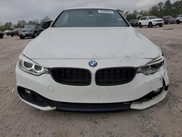 WBA3V7C54FP772397 - 2015 BMW 428 I SULEV WHITE photo 5