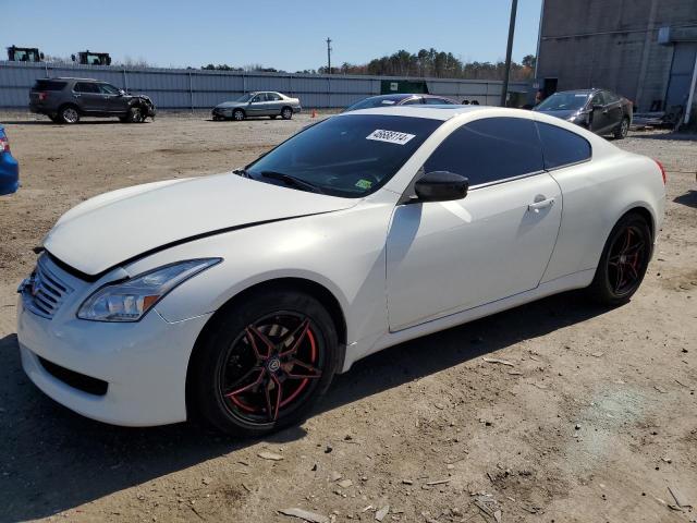 JNKCV64F59M652617 - 2009 INFINITI G37 WHITE photo 1