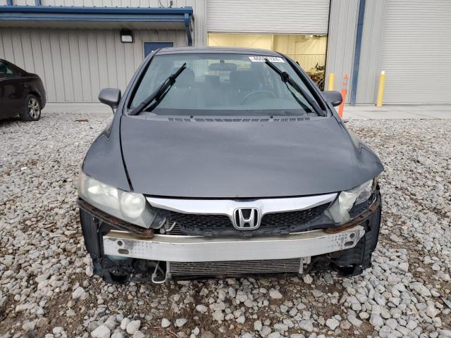 2HGFA16539H334761 - 2009 HONDA CIVIC LX CHARCOAL photo 5