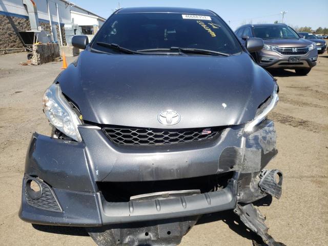 2T1KE40E99C018335 - 2009 TOYOTA COROLLA MA S GRAY photo 5