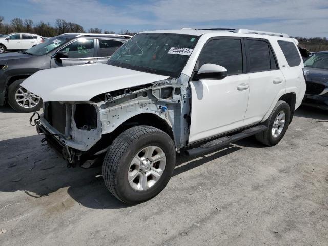 JTEZU5JR1E5076063 - 2014 TOYOTA 4RUNNER SR5 WHITE photo 1