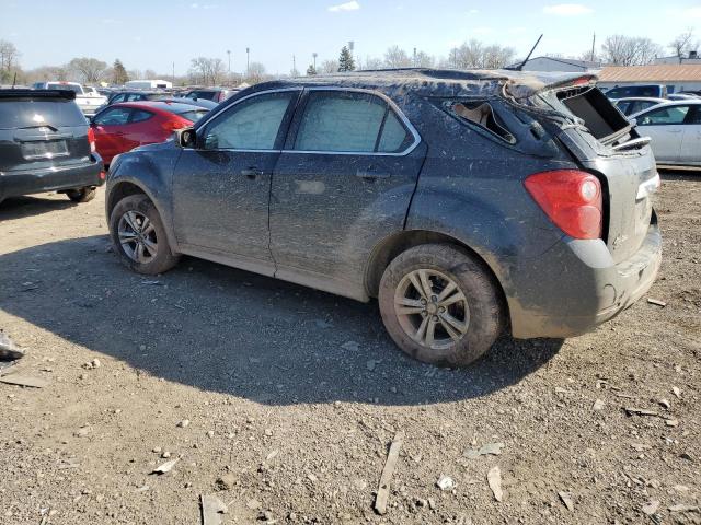 2GNFLCEK7D6232113 - 2013 CHEVROLET EQUINOX LS BLACK photo 2