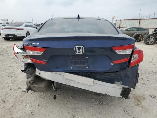 1HGCV1F10LA083658 - 2020 HONDA ACCORD LX BLUE photo 6