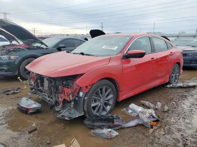 2HGFC1F73LH680263 - 2020 HONDA CIVIC EXL RED photo 1