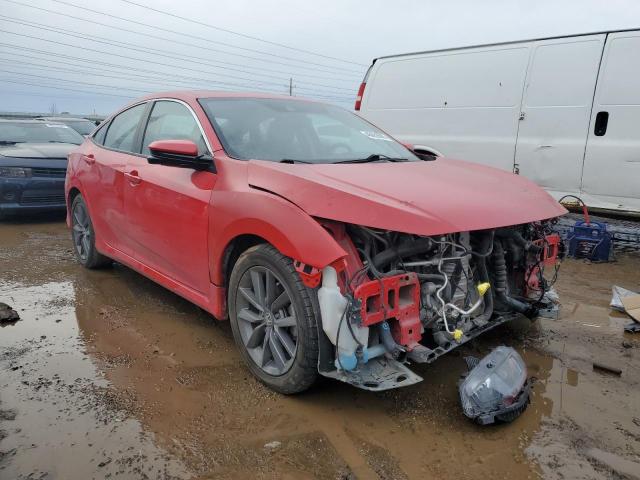 2HGFC1F73LH680263 - 2020 HONDA CIVIC EXL RED photo 4