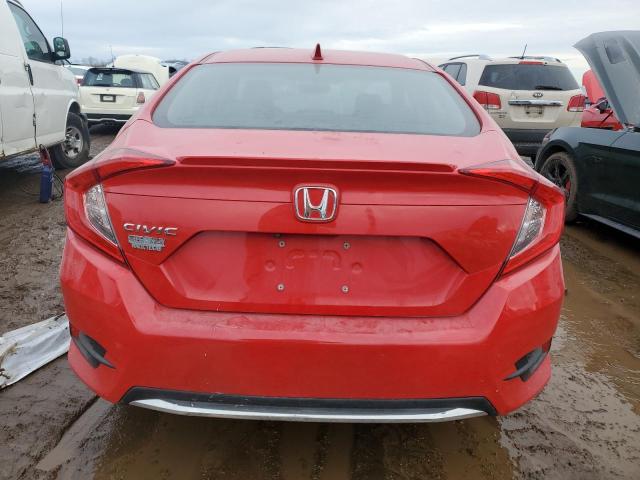 2HGFC1F73LH680263 - 2020 HONDA CIVIC EXL RED photo 6