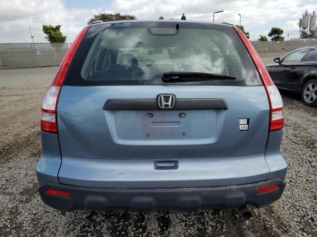 JHLRE38308C006774 - 2008 HONDA CR-V LX BLUE photo 6