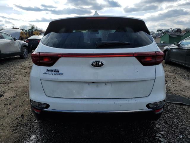 KNDPMCAC1L7672397 - 2020 KIA SPORTAGE LX WHITE photo 6