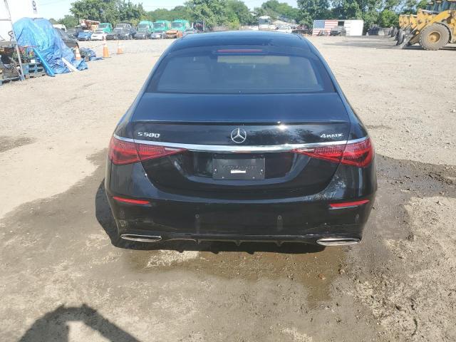 W1K6G7GB9MA034580 - 2021 MERCEDES-BENZ S 580 4MATIC BLACK photo 6