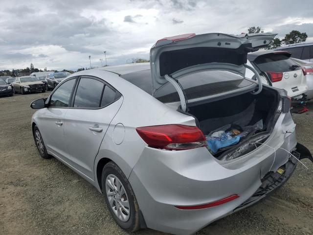 5NPD74LFXJH223560 - 2018 HYUNDAI ELANTRA SE SILVER photo 2