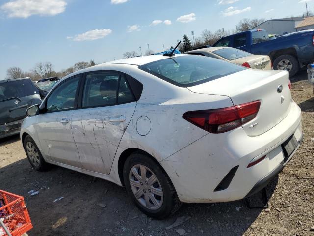 3KPA24AD5ME392056 - 2021 KIA RIO LX WHITE photo 2