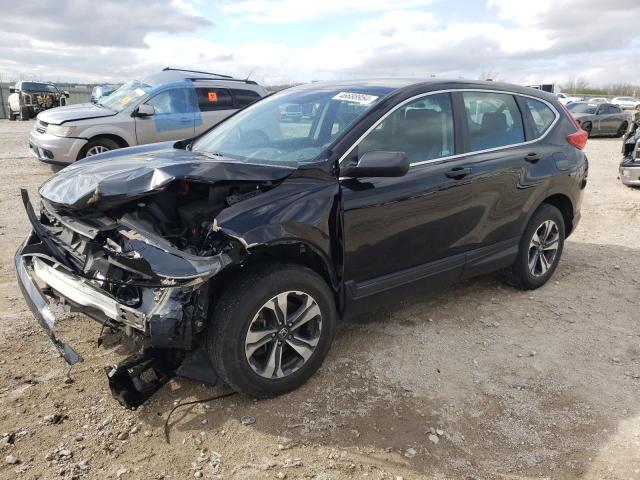 2HKRW6H35KH227410 - 2019 HONDA CR-V LX BLACK photo 1