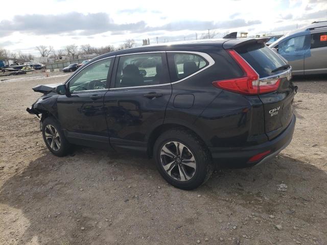 2HKRW6H35KH227410 - 2019 HONDA CR-V LX BLACK photo 2