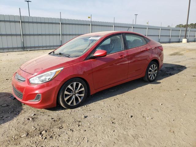 KMHCT4AE8HU334444 - 2017 HYUNDAI ACCENT SE RED photo 1