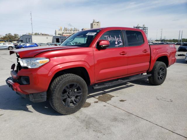 5TFAX5GN7MX190438 - 2021 TOYOTA TACOMA DOUBLE CAB RED photo 1