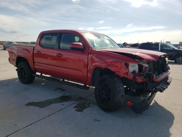 5TFAX5GN7MX190438 - 2021 TOYOTA TACOMA DOUBLE CAB RED photo 4