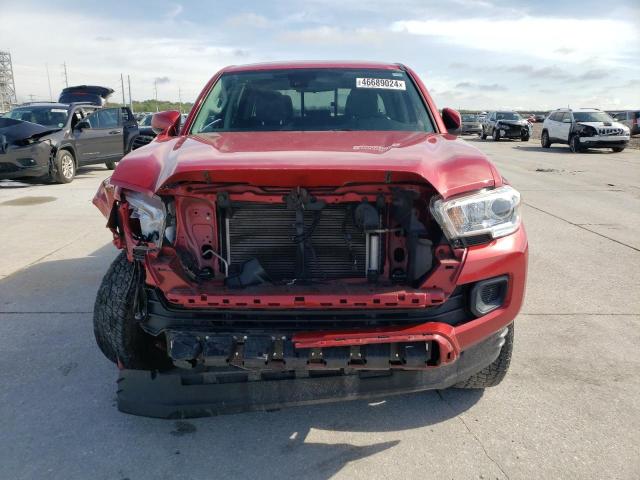 5TFAX5GN7MX190438 - 2021 TOYOTA TACOMA DOUBLE CAB RED photo 5