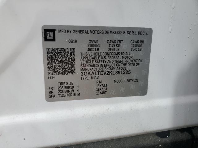 3GKALTEV2KL391325 - 2019 GMC TERRAIN SLE WHITE photo 14