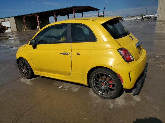 3C3CFFFH3HT586451 - 2017 FIAT 500 ABARTH YELLOW photo 2