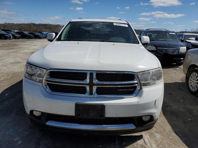 1C4RDJDG6DC667362 - 2013 DODGE DURANGO CREW WHITE photo 5