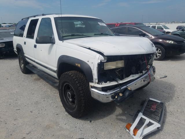 3GKGK26J0XG532055 - 1999 GMC SUBURBAN K2500 WHITE photo 1