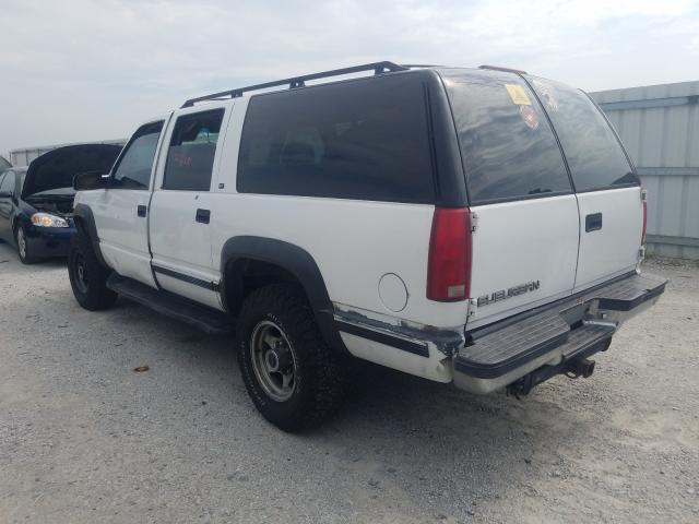 3GKGK26J0XG532055 - 1999 GMC SUBURBAN K2500 WHITE photo 3