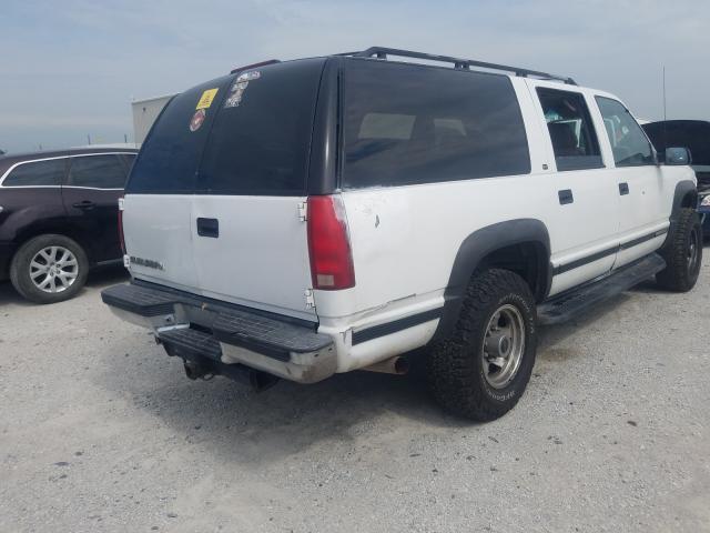 3GKGK26J0XG532055 - 1999 GMC SUBURBAN K2500 WHITE photo 4