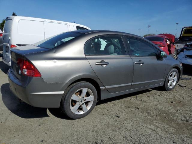 1HGFA16876L071926 - 2006 HONDA CIVIC EX GRAY photo 3