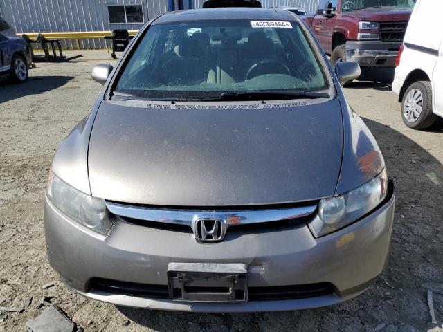 1HGFA16876L071926 - 2006 HONDA CIVIC EX GRAY photo 5