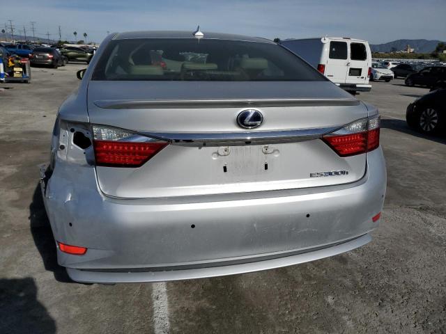 JTHBW1GG7E2054437 - 2014 LEXUS ES 300H SILVER photo 6