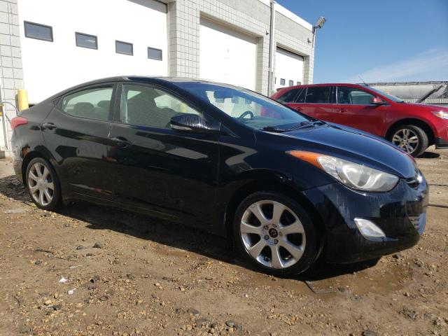 KMHDH4AE1BU124619 - 2011 HYUNDAI ELANTRA GLS BLACK photo 4