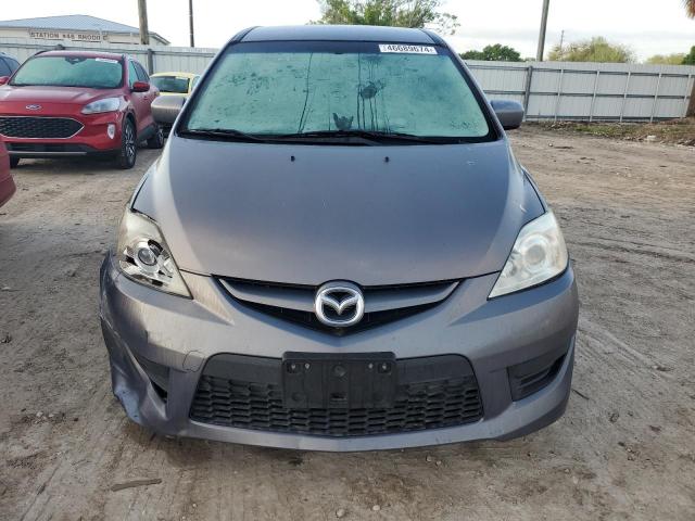 JM1CR2W36A0386845 - 2010 MAZDA 5 GRAY photo 5