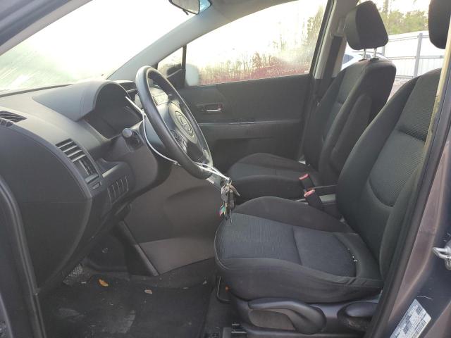 JM1CR2W36A0386845 - 2010 MAZDA 5 GRAY photo 7