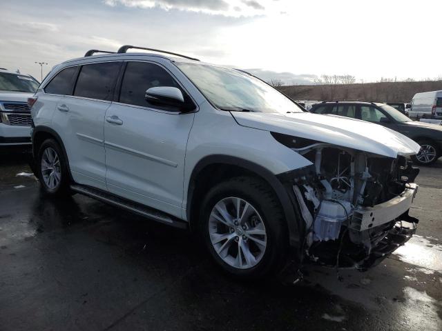 5TDJKRFH3FS212347 - 2015 TOYOTA HIGHLANDER XLE WHITE photo 4