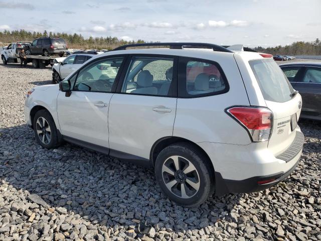 JF2SJABC9JH445781 - 2018 SUBARU FORESTER 2.5I WHITE photo 2