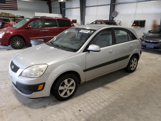 KNADE243796546241 - 2009 KIA RIO 5 SX SILVER photo 1