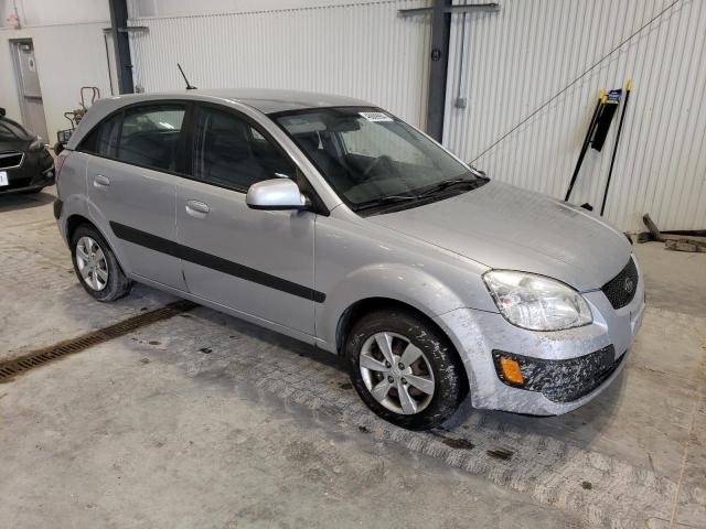 KNADE243796546241 - 2009 KIA RIO 5 SX SILVER photo 4