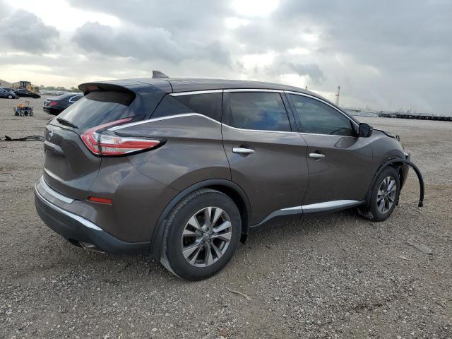 5N1AZ2MG4JN138752 - 2018 NISSAN MURANO S BROWN photo 3