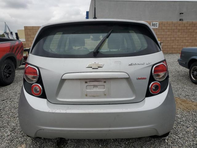 1G1JC6SB3D4135493 - 2013 CHEVROLET SONIC LT SILVER photo 6