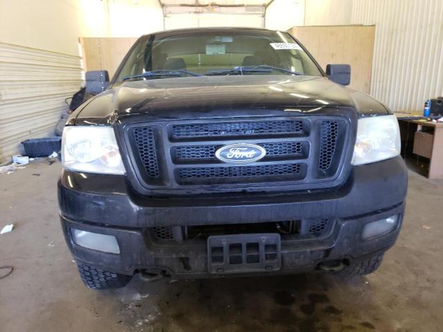 1FTPW14505KB88314 - 2005 FORD F150 SUPERCREW BLACK photo 5