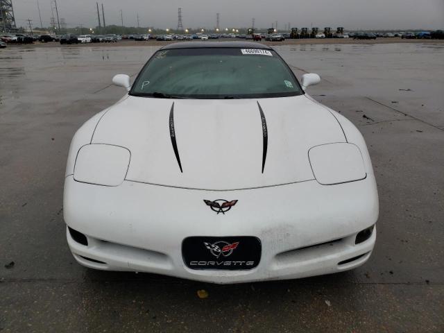 1G1YY22G545129743 - 2004 CHEVROLET CORVETTE WHITE photo 5