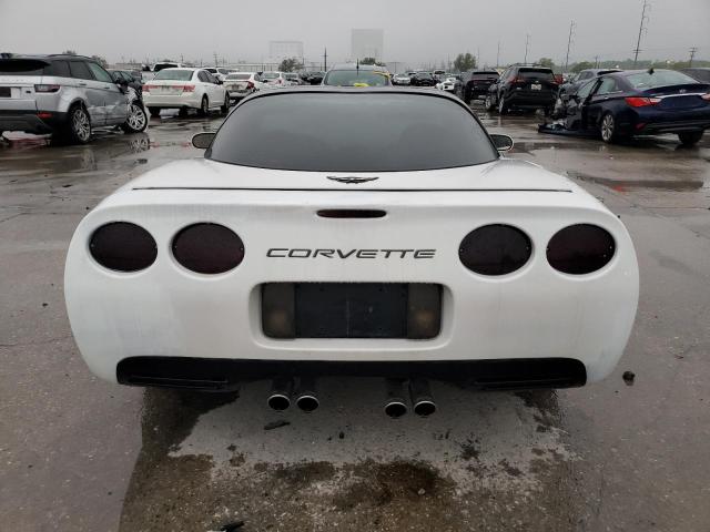 1G1YY22G545129743 - 2004 CHEVROLET CORVETTE WHITE photo 6