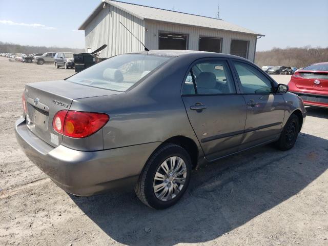 2T1BR32E34C301219 - 2004 TOYOTA COROLLA CE GRAY photo 3