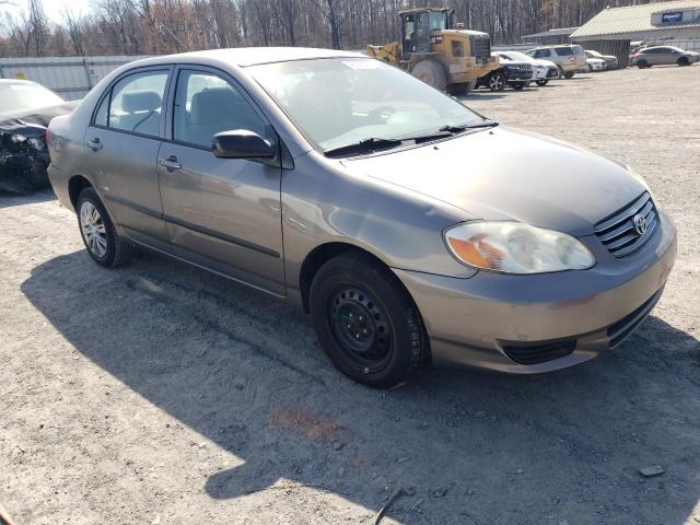 2T1BR32E34C301219 - 2004 TOYOTA COROLLA CE GRAY photo 4