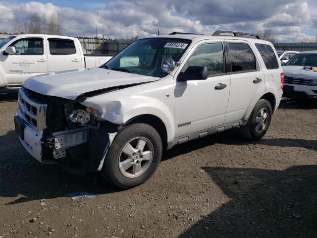 1FMCU93168KA26897 - 2008 FORD ESCAPE XLT WHITE photo 1