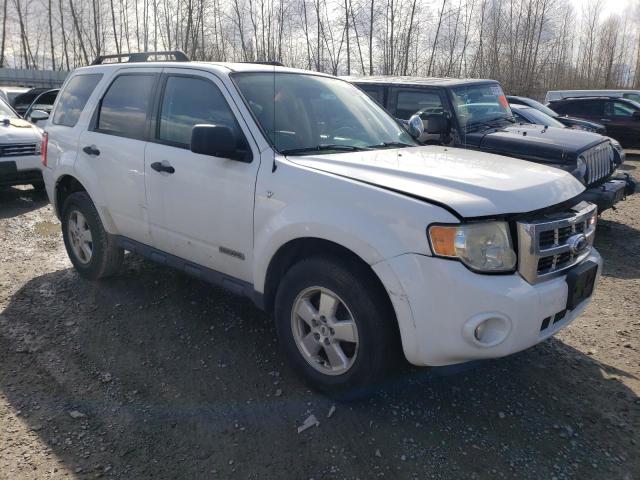 1FMCU93168KA26897 - 2008 FORD ESCAPE XLT WHITE photo 4