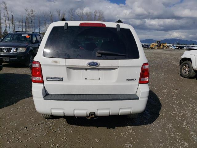 1FMCU93168KA26897 - 2008 FORD ESCAPE XLT WHITE photo 6