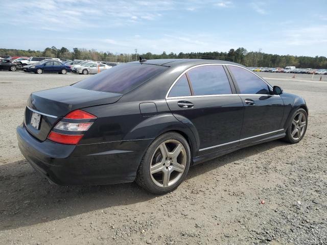 WDDNG71X17A096754 - 2007 MERCEDES-BENZ S 550 BLACK photo 3