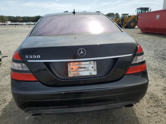 WDDNG71X17A096754 - 2007 MERCEDES-BENZ S 550 BLACK photo 6